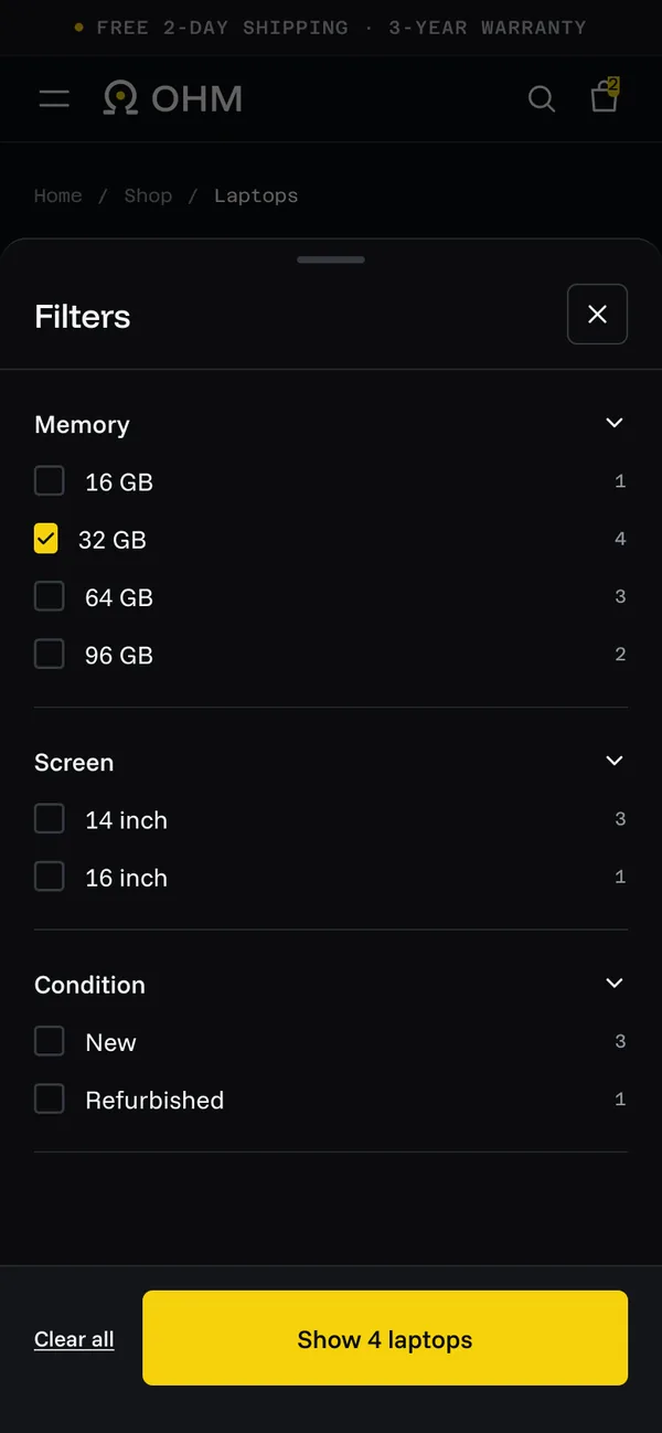 Mobile filters